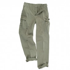 Брюки Mil-tec BDU R\S washed полевые olive