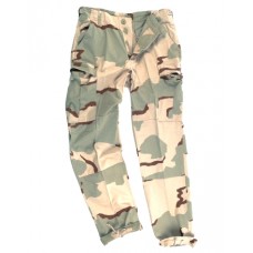 Брюки Mil-tec US Feldhose ripstop 3-Col desert