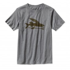 Футболка Patagonia Flying fish t-sh 316 gravel