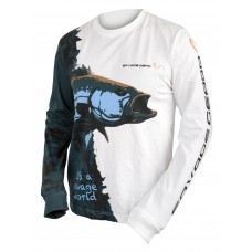 Футболка Savage Gear Saltwater tee с длинным рукавом