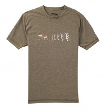 Футболка Sitka Antler evolution elk tee SS mud