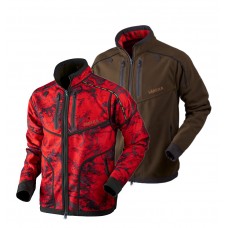 Куртка Harkila Lynx reversible willow green/axis red blaze