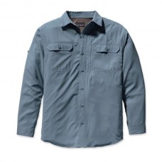 Рубашка Patagonia Sol patrol long sleeves 247 blue clay