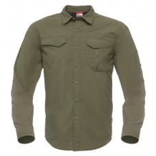 Рубашка The North Face M Sequoia l/s fig green