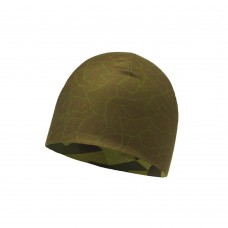 Шапка Buff Microfiber reversible hat block camo green