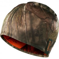 Шапка Harkila Moose hunter reversible mossy Oak break-Up country orange blaze