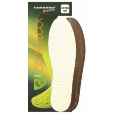 Стельки Tarrago Odor Block трехслойные перфорация уголь